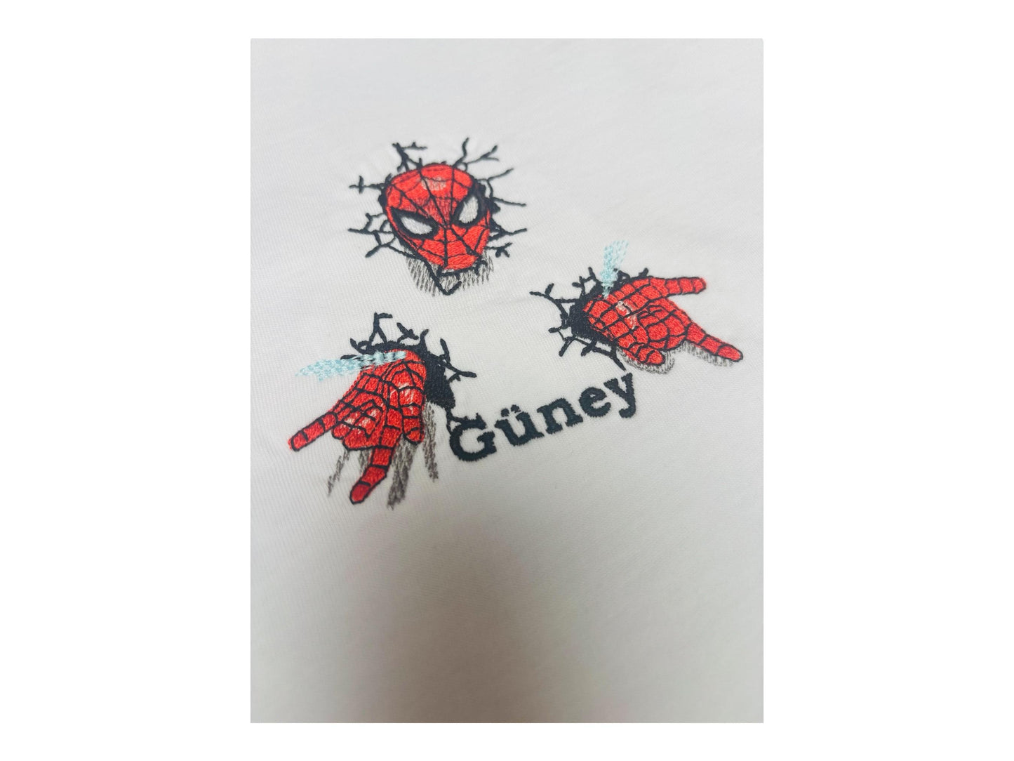 Personalised Kids Spider-Man T-Shirt | 100% Cotton | Ages 3–14 |  Party Gift